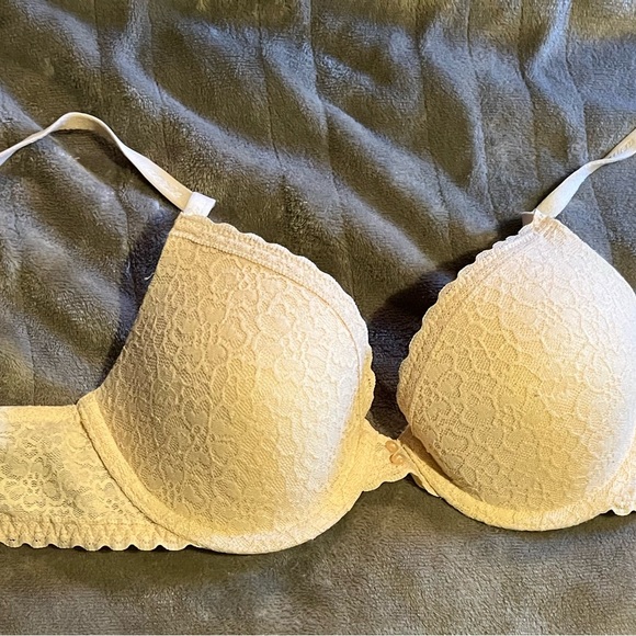 Elegant Lace Bra in Cream - Picture 1 of 4